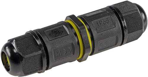 ChiliTec Kabelverbinder Wasserdicht 3-polig IP68 230V Verteilerdose für Kabel Ø 6-11mm Klemmanschluss