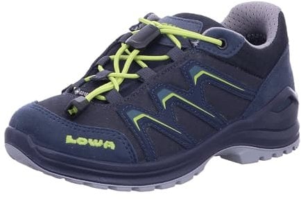 LOWA Halbschuh Maddox GTX LO JUNIOR stahlblau/Avocado 36