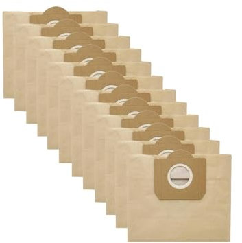 HAvern Sac à poussière for aspirateur, Accessoires de Remplacement compatibles avec Karcher WD3 WD3300 MV3 SE4001 SE4002 6.959 – 130 A2200 A2500 A2600 A2900(12PCS)