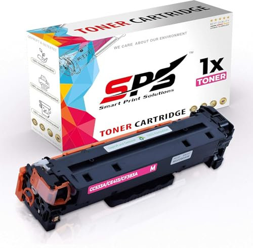 SPS Drucker Toner Kompatibel für HP Color Laserjet CP 2025 - CC533A / 304A | Magenta | 2.800 Seiten