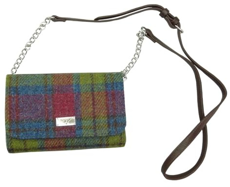 Glen Appin Harris Tweed 'Strathy' Wallet Shoulder Handbag