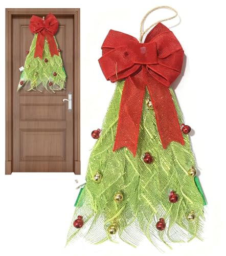Ghirlanda per albero di Natale resistente all'usura a forma di albero decorativo