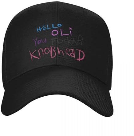 Oli du Knobhead BMTH Baseball Cap Snapback Cap Hut Strand Solar Hut Damen Herren Halloween
