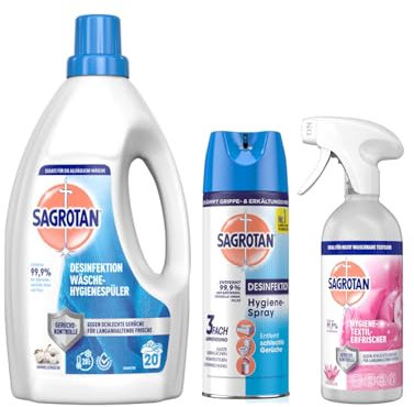 Sagrotan Textilienerfrischer Hygiene-Ausprobierpaket für Kleidung und Wohntextilien