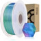 Inslogic Silk PLA Filament 1.75mm 1KG, 3D Printer Filament Silk Tri-color PLA, Silky Smooth Finish & High Precision, 1kg Spool(2.2lbs), Fits for Most FDM 3D Printers, (Blue+Green+Purple)