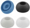 Silicone Tips For JBL Race Endurance Run 2 Headphone Replacement Earbud Tips Earbud Covers Rubber Tips 3 Pairs S M L (Black)