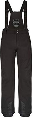 Killtec Enosh, Pantaloni Funzionali con Spalline Rimovibili, Protezione Bordi e paraneve Mens, Nero, 5XL
