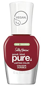 Sally Hansen Good Kind Pure Vegan Nail Polish, Cherry Amore, 10 ml
