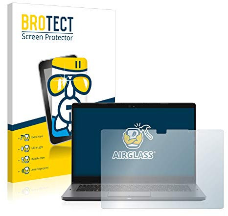 brotect Glass Screen Protector Film compatible with Dell Latitude 5300 2-in-1 - Glass-Foil 9H Protection [Scratch Resistant, High Clarity]