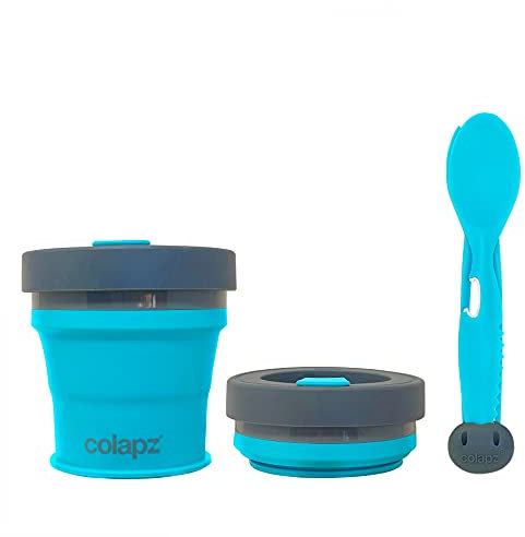 Colapz Cutlery Set - Portable Camping & Fishing Cooking Set - Lunch Box & Accessory