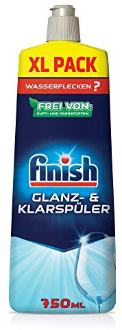 Finish Shine & Rinse Aid - for Brighter and Dryer Dishes Without Water Stains - Mega Pack of 1 x 750ml