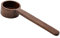 Löffel Messkaffe Schaufel, Tee Kaffee Messlöffel Scoop Esslöffel Kaffeelot Kaffeemaßlöffel Aus Edelstahl Messlöffel Für Kaffee Tee Und Mehr (L,Hölzern)
