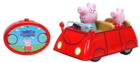 Jada Toys Peppa Pig RC Car, Driftfunktion, ferngesteuertes Auto, Mehrfarbig