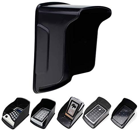 HERNAS Premium regendichte Abdeckung für RFID-Tastaturleser/Video-Türsprechanlage/Fingerabdruck-Anwesenheitsgerät, wasserdichte Abdeckung Zugangskontrollschutz