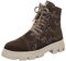 THINK! Damen KANGAE chromfrei gegerbte Lammfell Schneestiefel, 3000 BARK/Kombi, 39 EU