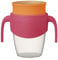b.box Taza 360, vaso para niños pequeños con borde de silicona, mecanismo de bloqueo a prueba de derrames para llevar, apto para lavavajillas, 250 ml (batido de fresa)