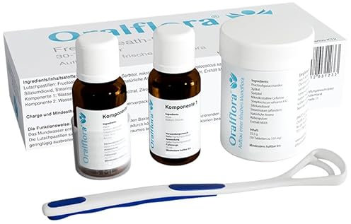 Fresh Breath Kit – Oralflora – BLIS K12 – 30 Tages Kur gegen Mundgeruch – streptococcus salivarius k12