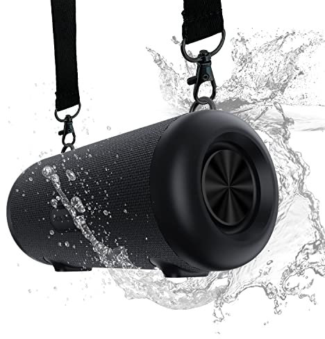 XSOUND Altavoz Bluetooth FunplayMax, 40 W, batería de 15 horas, protección contra el agua IPX7, estéreo envolvente de 360°, estéreo verdadero, ideal para exteriores, jardín