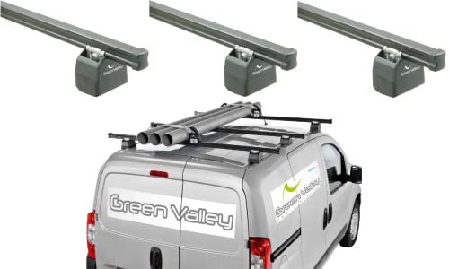 Dachträger Tragesystem Professionelles Gepäckträgersystem mit 3 Stangen für Nutzfahrzeuge VITO W639 - W477 VIANO W639