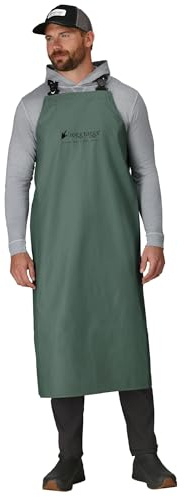 FROGG TOGGS Men's Waypoint Fish Apron, Waterproof, Durable with 4-Way Stretch, Green, OS