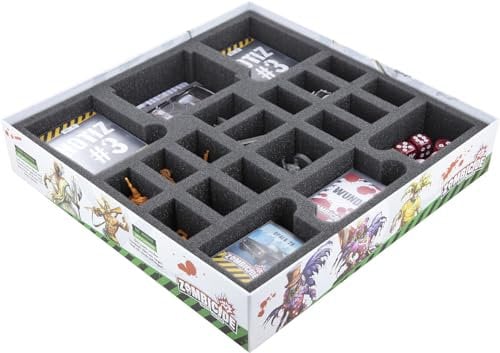 Feldherr Schaumstoff-Set kompatibel mit Zombicide: 2. Edition - Rio Z Janeiro - Brettspielbox