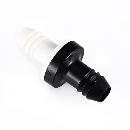 Silikonkautschuk-Inline-Rückschlagventil für Flüssige Luft, Einweg-Rückschlagventil mit Medizinischem ABS, Einweg-Wasser-Rückschlag-Entlüftungs-Rückschlagventil für Brenngas,