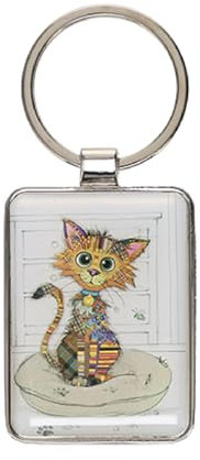 KIUB Porte clef avec des chats - chat mignon - collection BUG ART