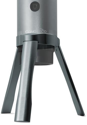 CONQUECO Supporto per macchina da caffè portatile: supporto in alluminio rimovibile compatibile macchina per espresso portatile