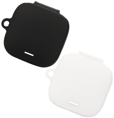 Akancy compatibile per redmi buds 6 Active Custodia per cuffie,[Supporta la ricarica wireless] [Custodia protettiva antiurto] Custodia protettiva in silicone protettiva per cuffie (black white)