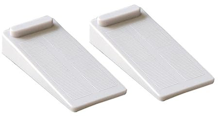 VILLCASE 4pcs Rubber Door Stopper Door Wedges Non-Slip Stackable Security Stops for Patio Stoppers Floor Use