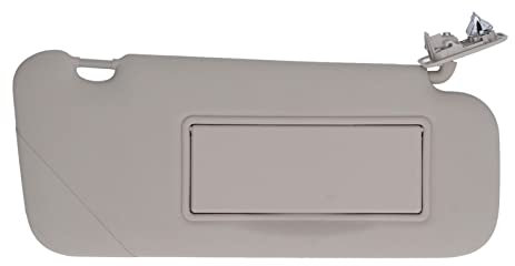 Car Sun Visor Grey Innenarchitektur Sonnenschild vorne Schild UV Prävention Ersatz für 308 2011 2016 und 408 2010 2014 ABS -Material (Rechts)