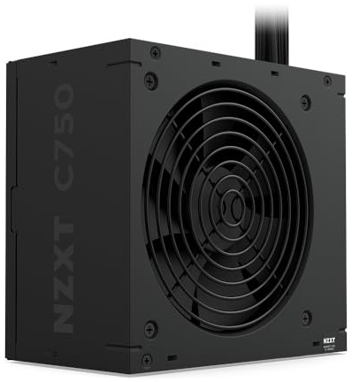 NZXT C750 Bronze ATX 3.1-750W Non-Modular Power Supply | 750W 80 PLUS Bronze ATX 3.1 PSU with native 12V-2x6 connector. Reliable power for mainstream gaming builds.