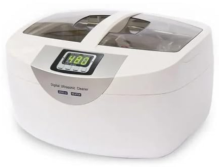 2.5L 60W Digital Ultrasonic Cleaner, 40kHz Heated Cleaning Bath With Basket For Jewellery, Watches And Vegetables