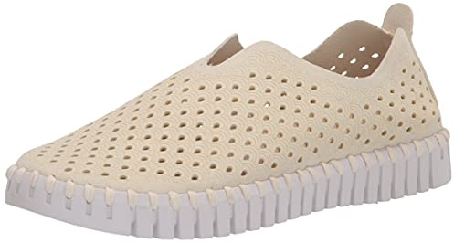 Ilse Jacobsen HORNBÆK Damen Tulip 139 Flach, Slipper, Low-Top, Milchcreme, 41 EU / 11 M US, Milchcreme, 42 EU