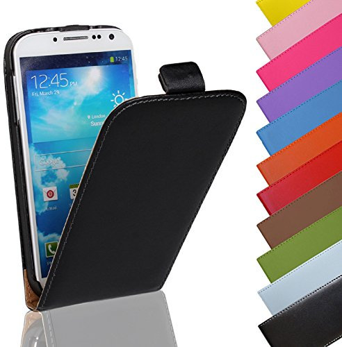 Eximmobile - Flip Case Handytasche für Samsung Galaxy S3 Neo in Schwarz | Kunstledertasche Samsung Galaxy S3 Neo Handyhülle | Schutzhülle aus Kunstleder | Cover Tasche | Etui Hülle in Kunstleder