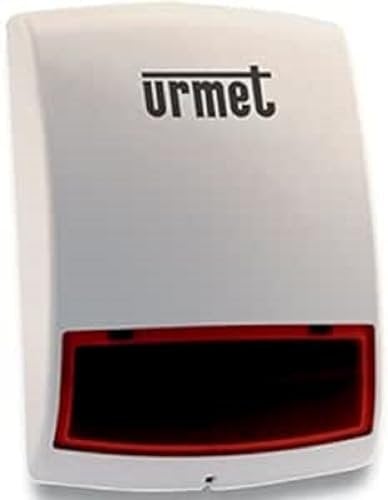 Urmet Domus Sirena Esterna con Lampeggiante Radio 110DB IP56 Batteria 1051/405