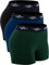 CADMUS Volleyball-Shorts für Damen, Spandex, 7,6 cm, Kompressions-Pro-Shorts, 35# 3er-Pack: Schwarz & Marineblau & Dunkelgrün, Mittel