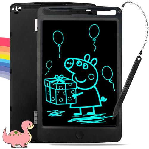 Richgv Tabletas Gráficas para Niños, Tableta de Escritura LCD de 8,5 Pulgadas LCD Writing Tablets Regalo para Niños Adultos Oficina (Negro)
