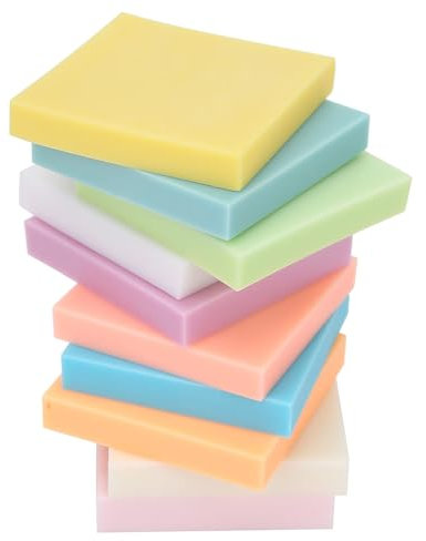 10 Stück Gummi Schnitzblöcke, Stempelgummi, Gummistempel Schnitzblöcke, Stempel Schnitzblöcke Gummiblock Carving Blöcke DIY Gummi geschnitzte Blöcke Handwerk Zubehör Weich und einfach zu schnitzen