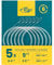 SF Vorgebundene Schlaufenvorfächer, konisch, Nylon, 2,7 m, 5 Stück