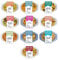 Keto Skinny Variety Pack Fresh Meal Mix (Pack of 10, 370g)- Made from Organic Konjac Flour & Fresh ingredients, Vegan, Free-From