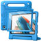 JETech Kids Case for Samsung Galaxy Tab A8 10.5-Inch 2022 (SM-X200/X205/X207) with Built-in Screen Protector, Shockproof Full-Body Handle Stand Tablet Protective Cover (Blue)