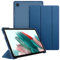 FINTIE - Carcasa para Samsung Galaxy Tab A8 de 10,5 Pulgadas, 2021 (SM-X200/X205/X207), Funda Transparente escarchada, Funda Fina y Ligera, para Despertar automático, Color Azul Marino