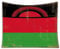 Yelolyio Vintage Malawi Nationalflagge Wanddekoration Wandteppich Malawi für Wandkunst Tapisserie Poster Heimdekorationen für Wohnzimmer Schlafzimmer Wohnheim Innendekoration 150 x 180 cm