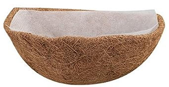 Aoguaro Kokosfaser-Übertopf, Kokosfaser-Substrateinlagen, Ersatzblatt, für Outdoor-Pflanzen, Pflanzgefäße, Korb, Hängekörbe, Töpfe, Fensterbank, Blumentopf