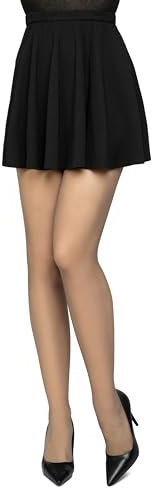 NOQ Damen-Schlankheitsstrumpfhose 20 DEN Blickdichter Oberschenkel für Damen-Dessous im Freizeit- und Büro-Stil Aquasoft-Extrakt Slimming20, Lyon L