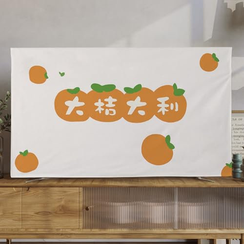 VUT Indoor 55 65 Tv-Abdeckung, Led-LCD-flachbildfernseher, Wandmontage, Staubdicht, Wasserdicht, Tv-Abdeckung Für Flachbildfernseher, Smart-tvs(Size:30-32in(76x48cm),Color:C)