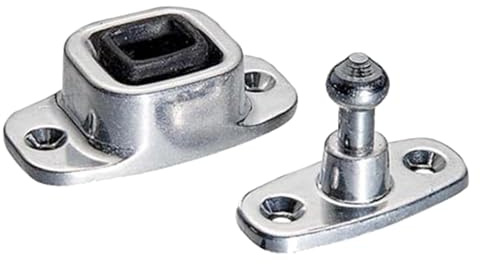 -Türriegelhalter, Anhängertürhalter | Haustürriegel | Türriegel für den Innen- und Außenbereich von Wohnmobilen, Türstopper, Türstopper,