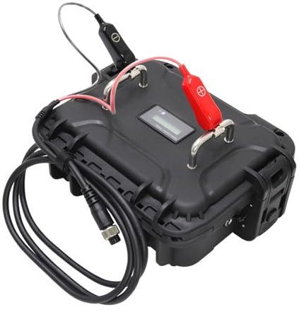 SSCYHT Batterie Lithium Moulinet de pêche électrique 14,8V/12V 20Ah 30Ah 40Ah 50Ah 60Ah Batterie Universelle pour Bateau pêche en mer Batterie Rechargeable Moulinet pêche électrique,14.8v 40ah