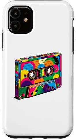 iPhone 11 Cassette Player Music Tape Recorder Case